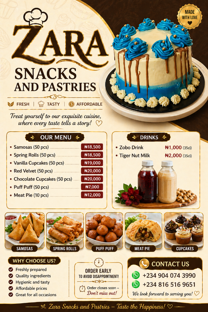 Snacks and pastries image - AGH Marketplace